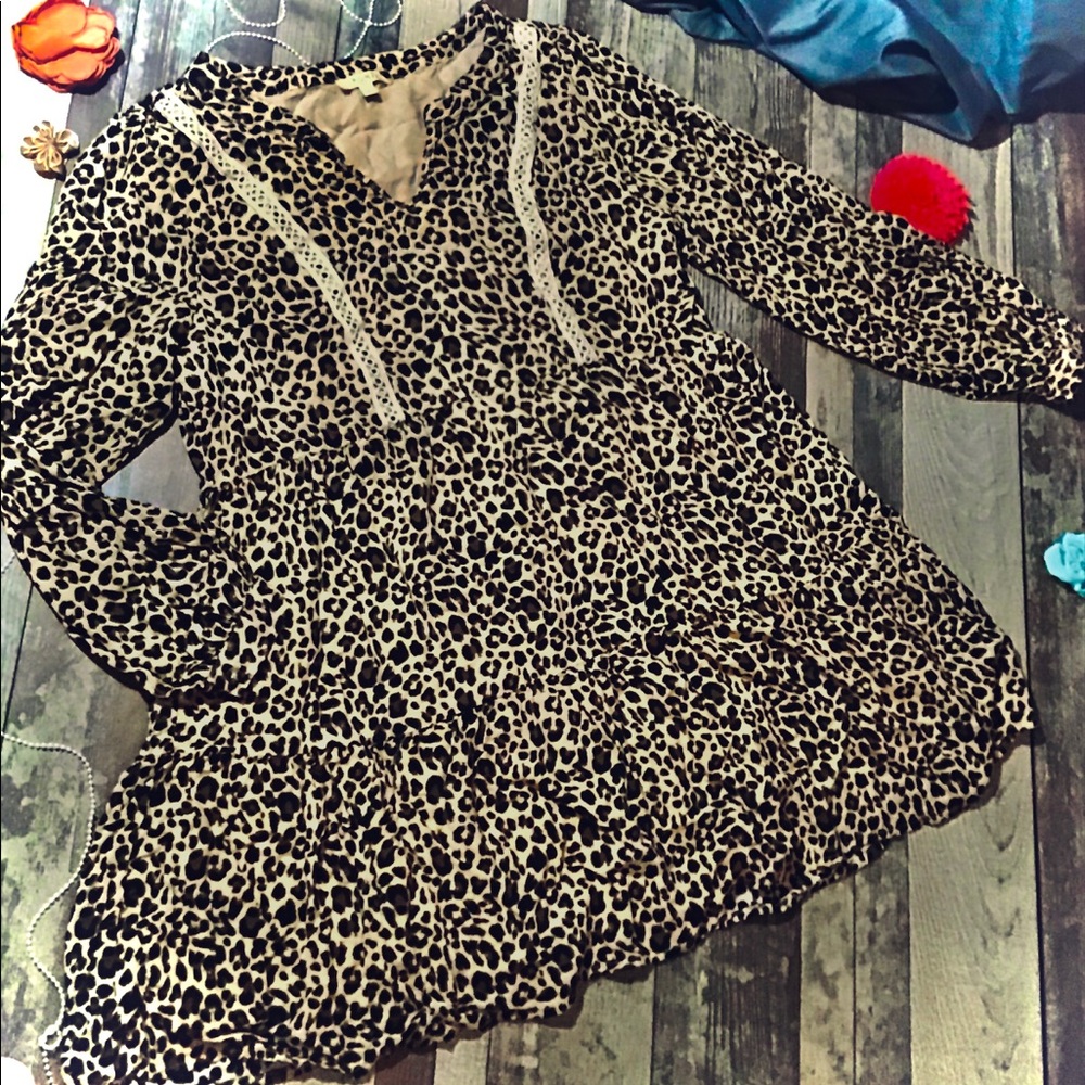 Kori America Leopard print dress